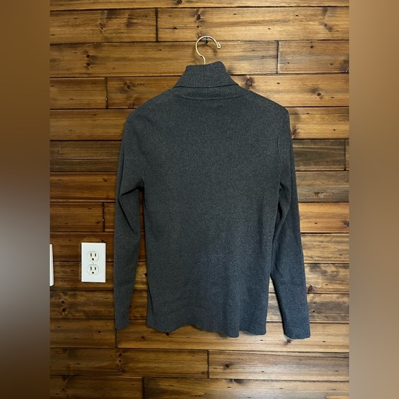 Lauren Ralph Lauren black label woman’s Turtle neck size Large color Gray - Picture 4 of 10